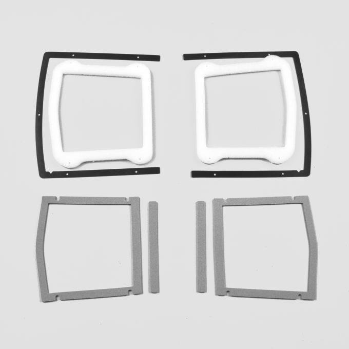 Detroit Muscle Technologies 1967 Chrysler / Dodge / Plymouth Mopar A Body 67 Dart Taillight Gaskets with Bezel Gaskets ADA6767TL01