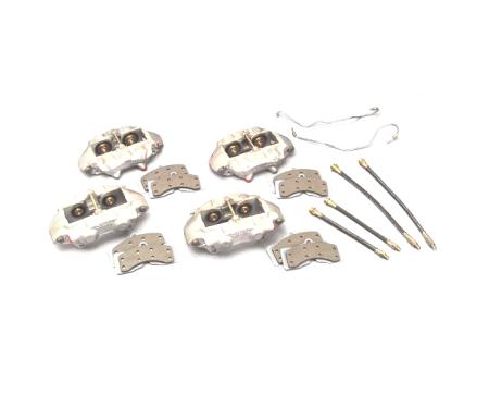 Corvette Brake Overhaul Kit, with Remanufactured O-Ring Calipers, 1965-1982
