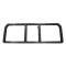 Corvette Rear Compartment Unit Door Frames, Black Paint to Match, 1968-1979 Early