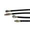 Corvette Brake Hose, Rubber 4 Piece Set, 1963-1982