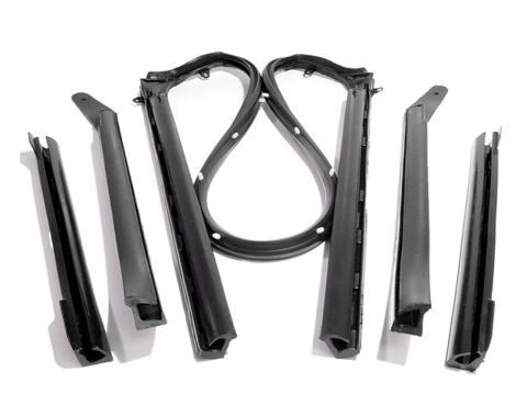 Camaro Convertible Top Frame Weatherstrip Set, USA, 1968-1969
