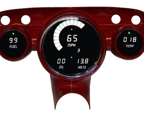 Intellitronix 1957 Chevy Bel Air LED Digital Gauge Panel DP1102