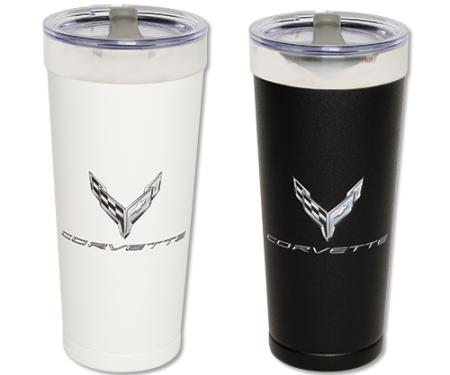 2020 Corvette Metallic Tonal Tumbler