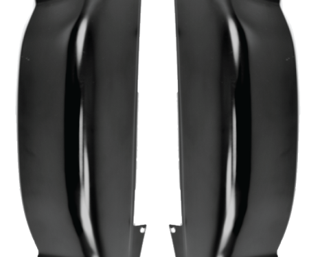 Key Parts '99-'06 Pair of Cab Corners, Crew Cab 0856-502