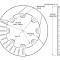 Wilwood Brakes Ultralite HPS 32 Vane Rotor 160-14338