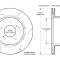 Wilwood Brakes GT Vented Rotor & Hat 160-8743