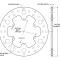 Wilwood Brakes Drilled Steel Rotor 160-3455