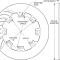 Wilwood Brakes Ultralite 32 Curved Vane Rotor 160-2895