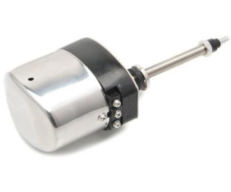 Electric Windshield Wiper Motor - 12 Volt - Replacement Type - Stainless Steel - Ford