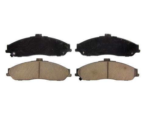 Corvette Brake Pad Kit, Front Axle, Ceramic, 1997-2013