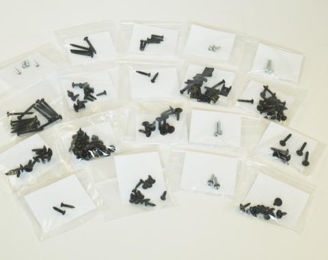 Pony Enterprises 1987-1993 Mustang LX GT Hatchback Interior Hardware Screws Kit 150pc. 862
