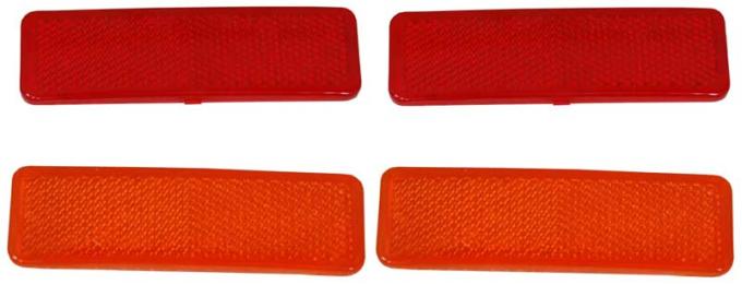 Stephens Performance Side Marker Lens Set (4pcs), 69 Dodge Plymouth A/B Body S-BSM2R