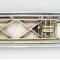 AMD Front Armrest Base, Chrome, 66-70 Dodge Plymouth B-Body w/ 9" Pad X529-1466-13