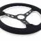 Auto Pro USA VSW Steering Wheel S6 Sport Suede ST3583BLK
