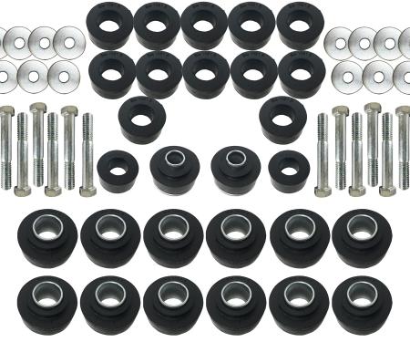 Auto Pro USA Body Mount Bushing And Hardware Set, Includes All Mounting Bushings, 28 Piece Hardware Set BM1021KIT