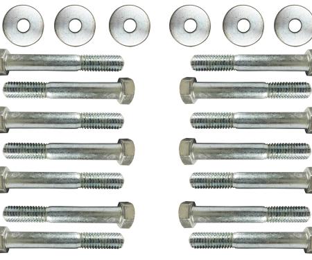 Auto Pro USA Body Mount Hardware, 20 Piece Hardware Set BM1004HD