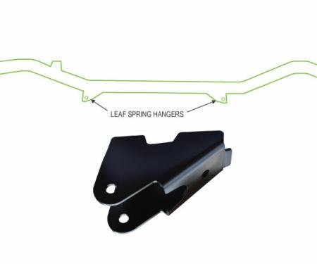 Key Parts '87-'95 Rear of Front Front of Rear Leaf Spring Hanger 0480-306