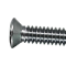 AMK 1967 Ford Bronco 8 piece Mirror (Outside) > Door - 2 Mirrors SS/Chrome Pozi Oval Screws, Riv-Nuts F-1512