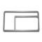 American Car Craft 2010-2014 Ford Raptor - Auxiliary Trim Ring, Stainless Steel (Brushed) 771013