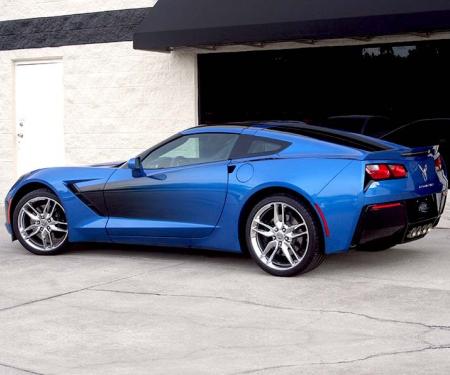 American Car Craft 2014-2019 C7 Corvette Stingray - Side Graphic Sport Fade, Premium Vinyl 052021