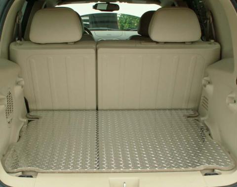 American Car Craft 2006-2010 HHR - Cargo Mat, Diamond Plate Polished Aluminum 421016