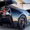 American Car Craft 2014-2019 C7 Z06/GS Corvette - Rear Diffusers Carbon Fiber Wrapped 6Pc, Stainless Steel (Vinyl Carbon Fiber Wrap) 052098