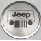 American Car Craft 2007-2018 Jeep Wrangler JK/2018+ JL/2018-2023 - A/C Duct Trim Plates, Etched Jeep Logo 4Pc, Stainless Steel 141001