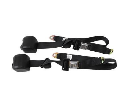 Seatbelt Solutions 1990-1993 Ford Mustang Coupe Front Seat Belt Set