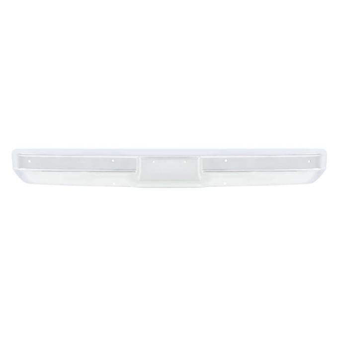 United Pacific Chrome Front Bumper Without Impact Strip Holes For 1973-80 Chevy & GMC Truck 110849
