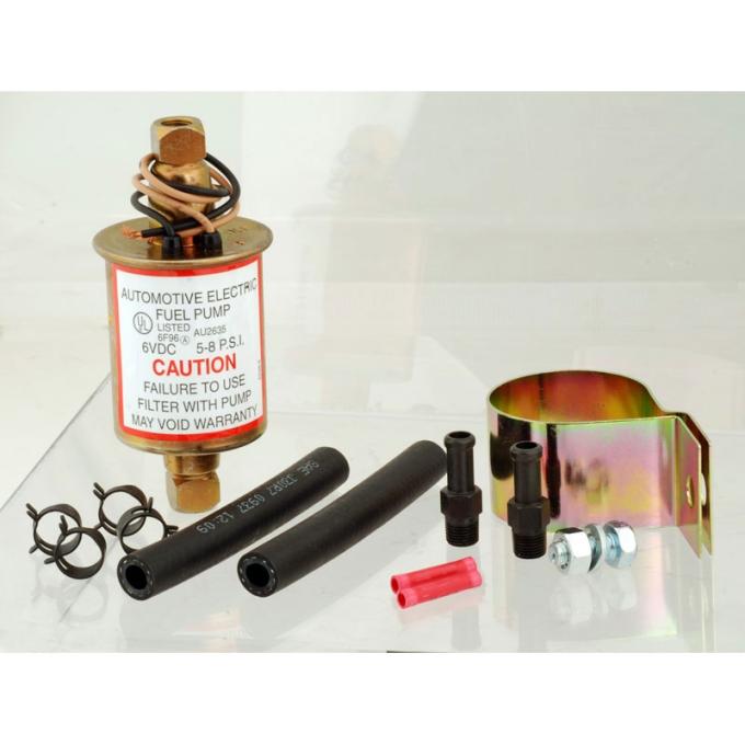 Dennis Carpenter Electric Fuel Pump 6 volt - 1940-55 Ford Truck, 1936-55 Ford Car EEP-9400-A