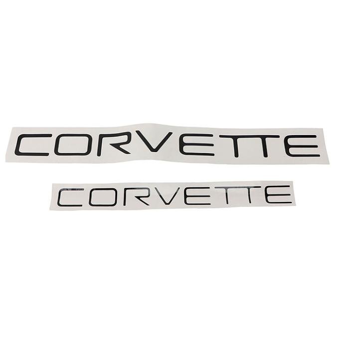 Corvette Corvette Lettering Kit, Black, 1991-1996