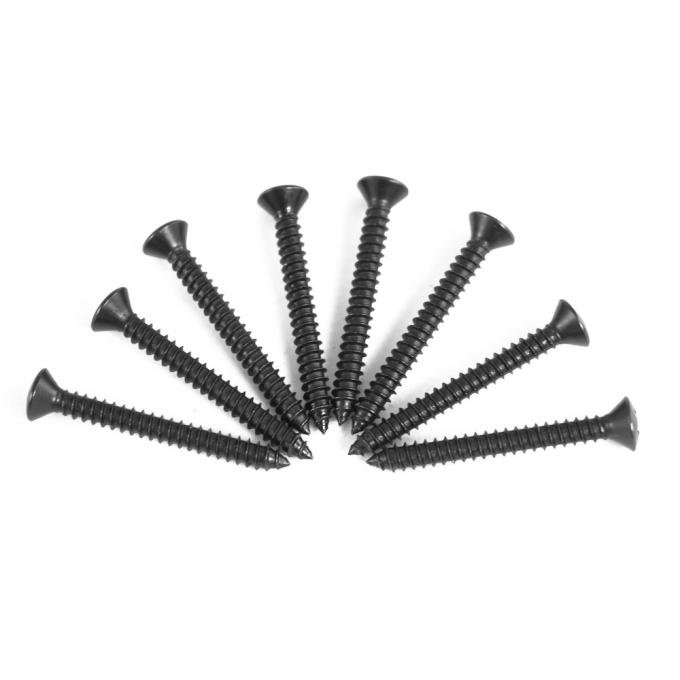 Pony Enterprises 1979-1993 Mustang Door Step Sill Plate Screws 8pc Hardware 667