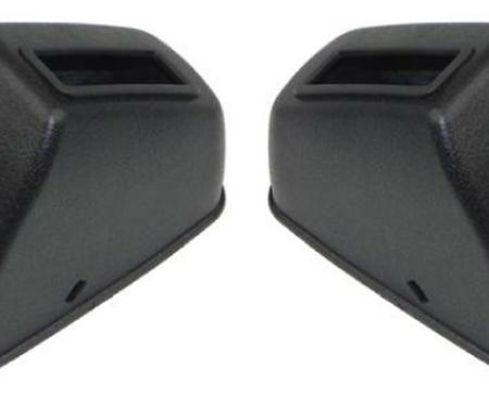 Chevelle Seat Belt Retractor Covers, RCF-300 Safety Code, For Cars With Deluxe Interior, 1965-1970