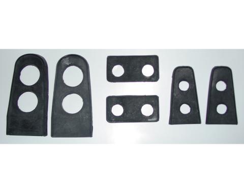 Daniel Carpenter 1969-70 Fastback Rear Window Louver Gaskets C9ZZ-6344268