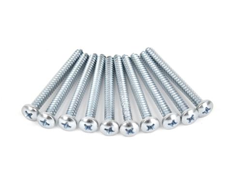 Redline Restomotive® 1969-1973 Mustang / Cougar 10 Piece Center Console Mounting Screw Set