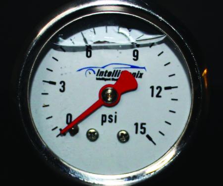 Intellitronix Fuel Pressure Analog Gauge 15 PSI AFP01