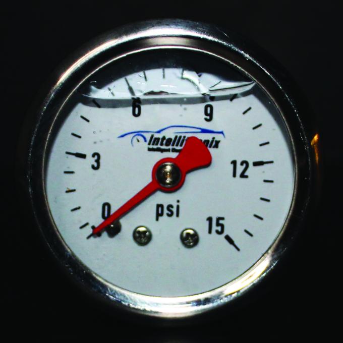 Intellitronix Fuel Pressure Analog Gauge 15 PSI AFP01