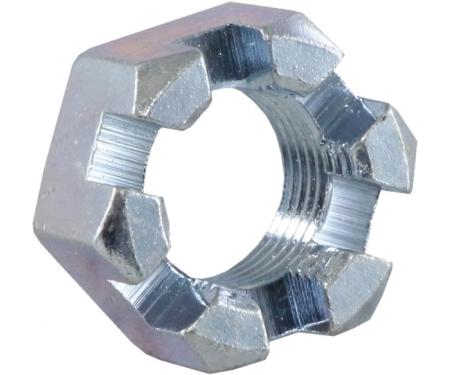 Slotted Finished Hex Nut 5/8-18 SAE Zinc