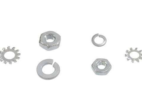Corvette Alternator Terminal Nut/Lockwasher, 1963-1982