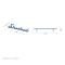 United Pacific Chrome "Streetrod" Script Emblem With Stud A6202