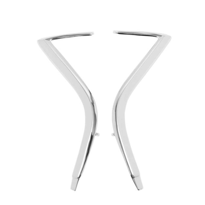Trim Parts 1970-72 Chevrolet Chevelle Rear Vinyl Top Trim W/Fasteners, Pair 4725