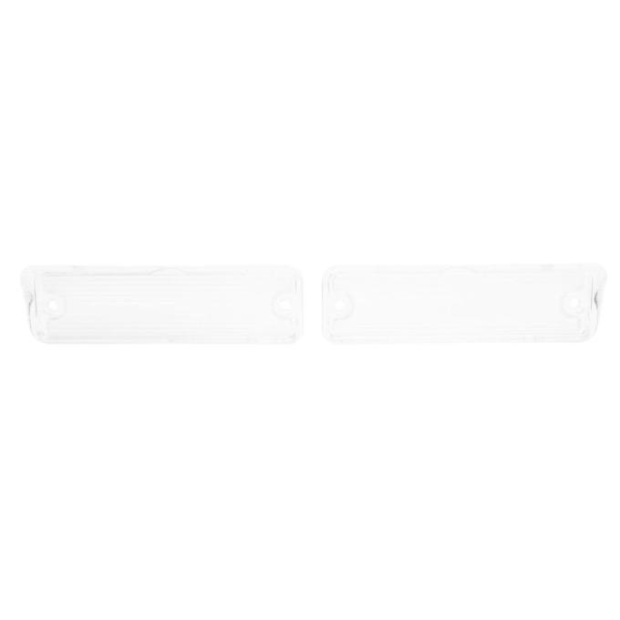 Trim Parts 1965 & 67 Chevrolet Chevelle/Wagon/El Camino Clear Back Up Light Lens, Pair A4230