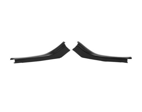 Trim Parts 1966-67 Chevrolet Nova 2 Door Hardtop 2-Piece Lower Corner Rear Window Trim Kit 3035