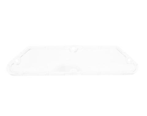 Corvette License Plate Light Lens with Gasket & Screws, Correct, 1961-1967