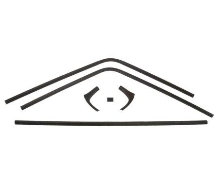 Trim Parts 1968-70 Dodge Charger 6-Piece Interior Rear Window Trim Set MP5128