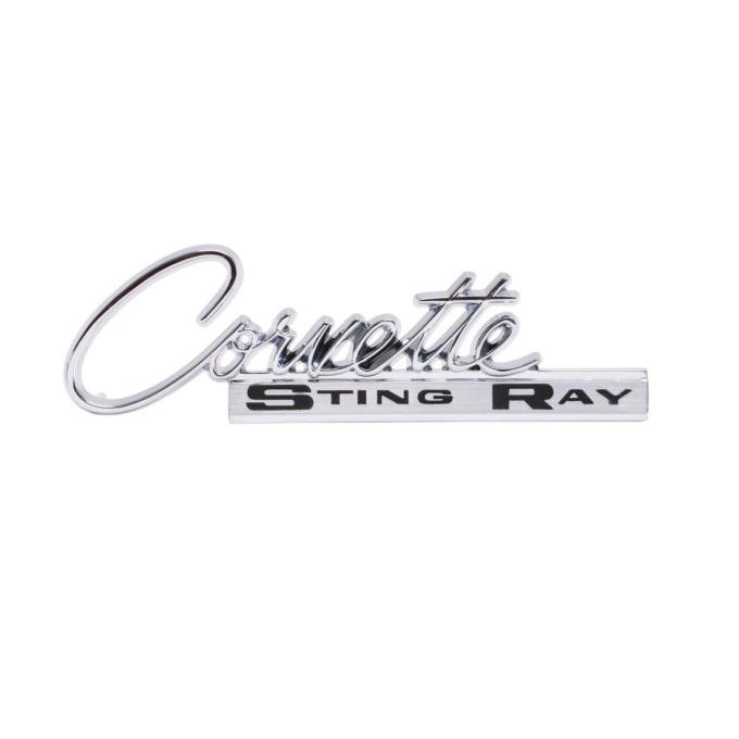 Trim Parts 1964-65 Chevrolet Corvette Glove Box Door Emblem Only, Each 5213