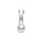 1968-76 Chevrolet Corvette Hardtop Rear View Mirror Ballstud