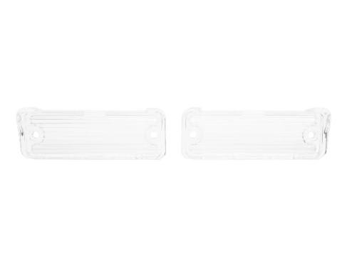 Trim Parts 1966 Chevrolet Impala/66-67 Caprice Back Up Light Lens, Pair A2555