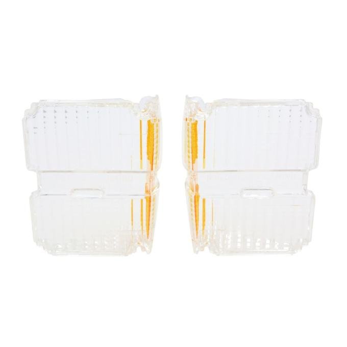 Trim Parts 1971 Chevrolet El Camino/GMC Sprint Clear Parking Light Lens, Pair A4825