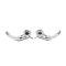 Trim Parts 1966-67 Chevelle/El Camino/GTO Sport Coupe Vent Wing Handle, Pair 4350